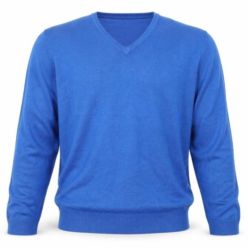 M&S Mens Blue   Henley Sweatshirt Size S