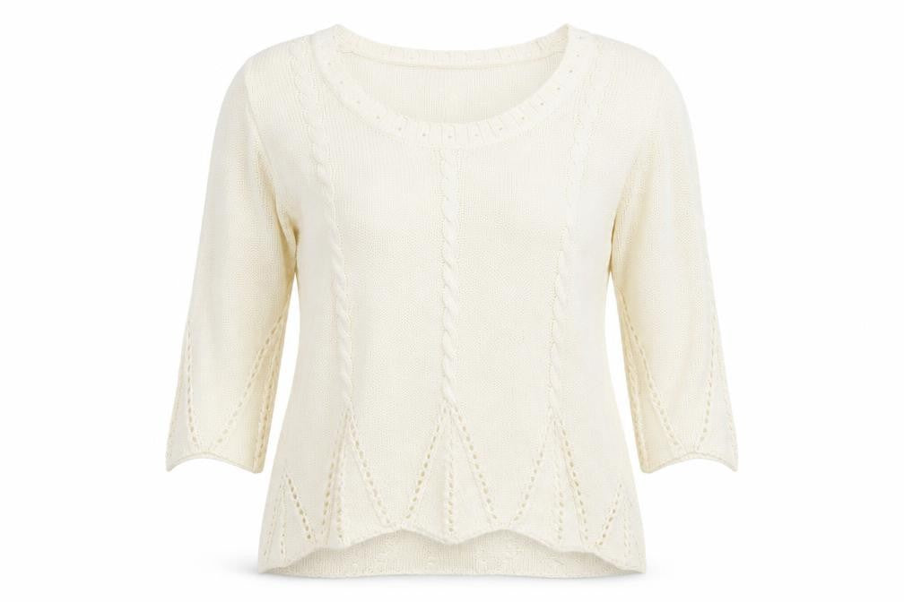 Per Una Womens Ivory   Pullover Jumper Size M
