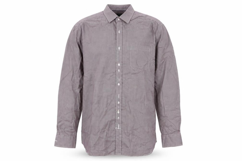 Marks and Spencer Mens Red    Button-Up Size 44