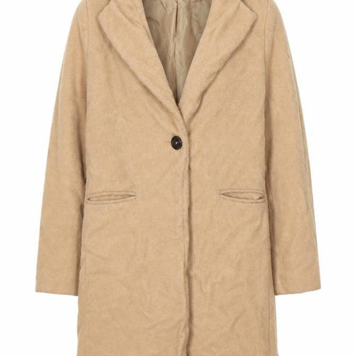 New Look Womens Beige   Overcoat Coat Size 10