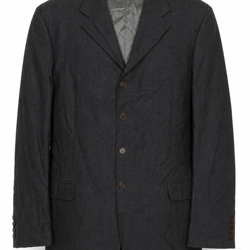 Blazer Mens Grey   Jacket Suit Jacket Size L