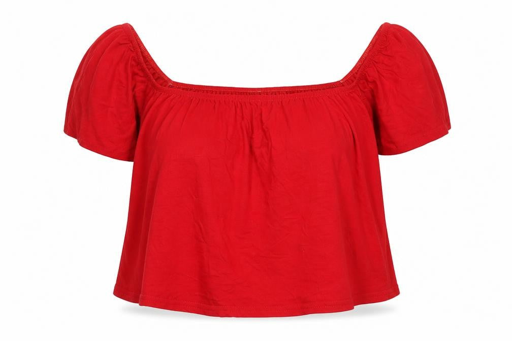 blue vanulla Womens Red   Basic Blouse Size 12
