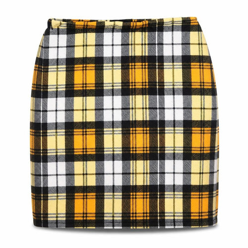 pretty little thiung Womens Yellow   Mini Skirt Size 6
