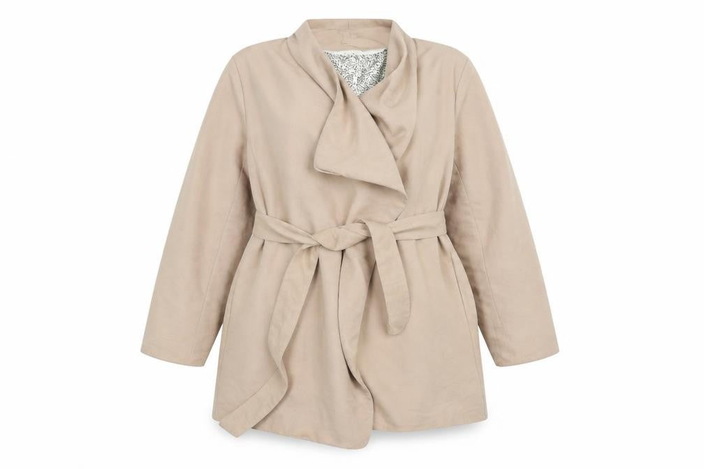 pre worn Womens Beige   Jacket Coat Size 16