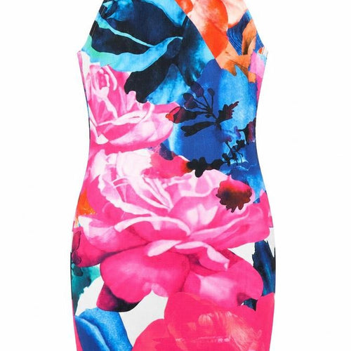 Ginger Fizz Womens Pink Floral  Bodycon  Size 8