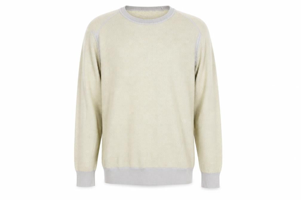Freesoul Mens Yellow   Pullover Sweatshirt Size L