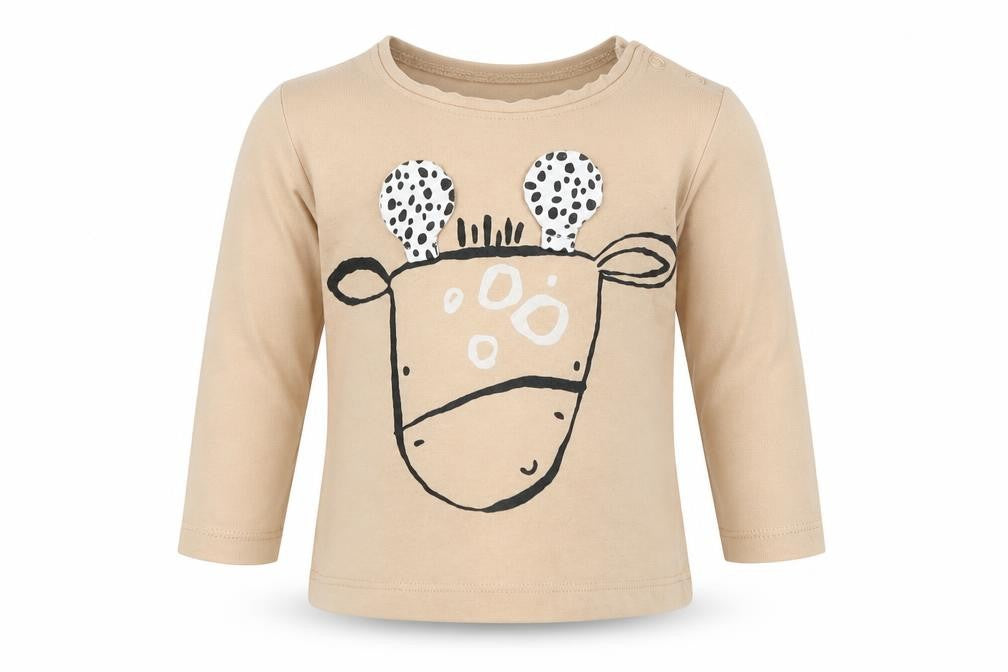 NEXT Girls Beige   Basic T-Shirt Size 3-6 Months