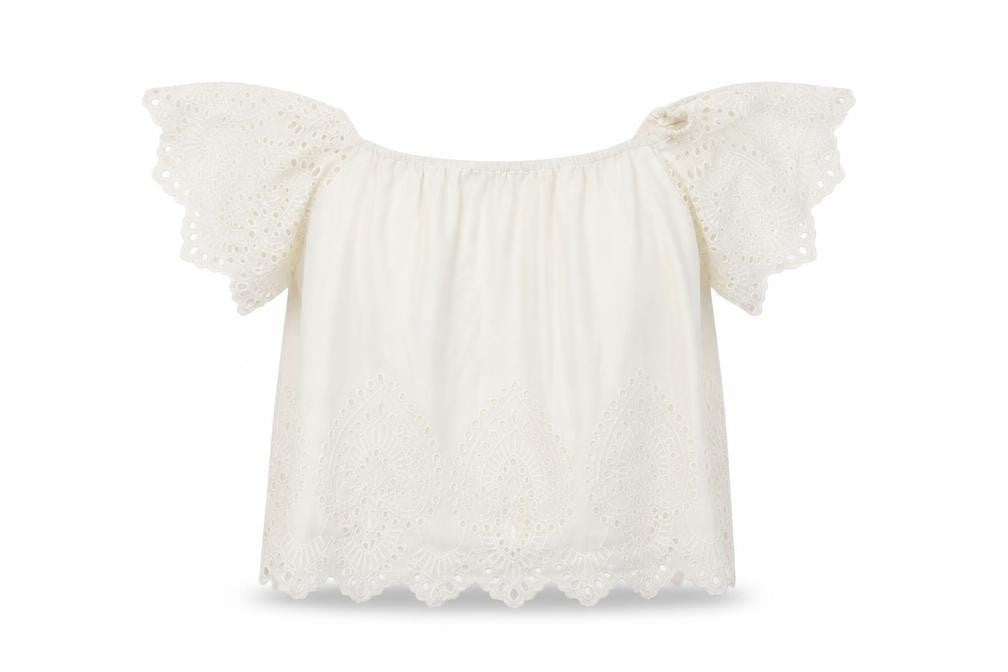 Miss Selfridge Womens White   Basic Blouse Size 10