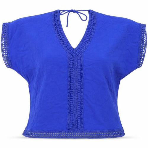 New Look Womens Blue   Basic Blouse Size 8