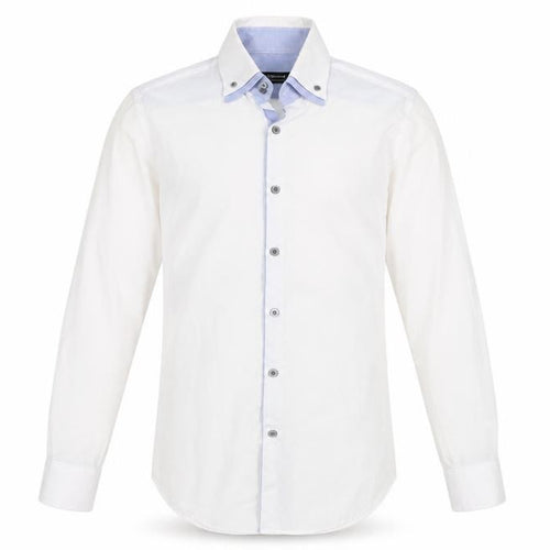 Twisted Soul Mens White    Button-Up Size S
