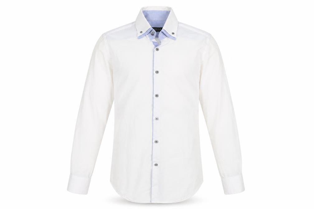 Twisted Soul Mens White    Button-Up Size S
