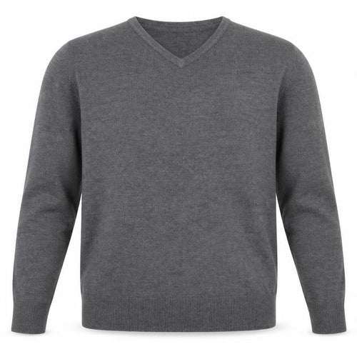 Burton Mens Grey  Knit Pullover Jumper Size L