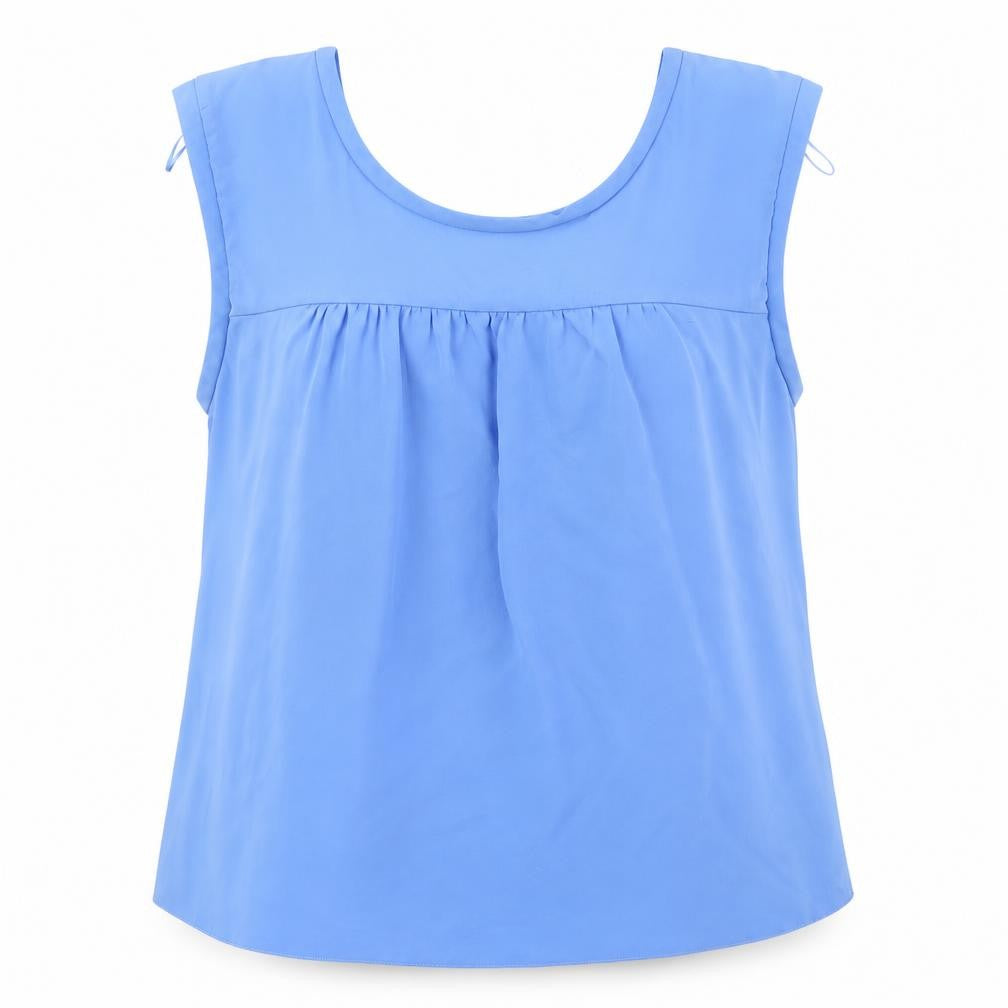 Zara Womens Blue   Basic Blouse Size 10