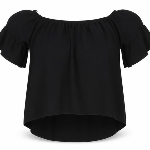 Quiz Womens Black   Tunic Blouse Size 12