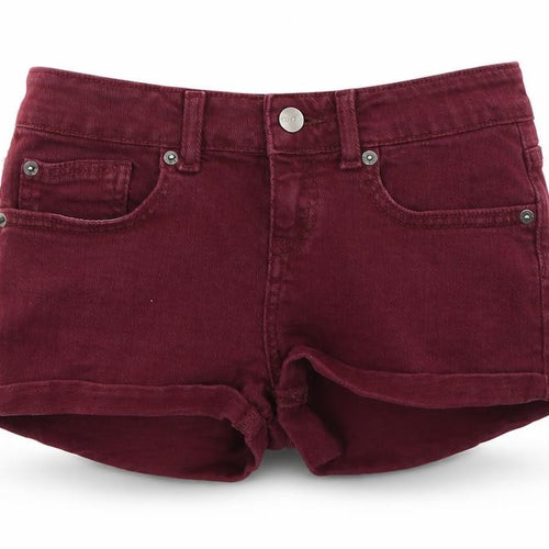 Topshop Womens Purple   Cut-Off Shorts Size 26 in
