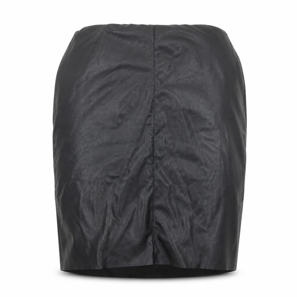Boohoo Womens Black   A-Line Skirt Size 8