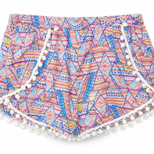 trend up Womens Multicoloured   Cut-Off Shorts Size S