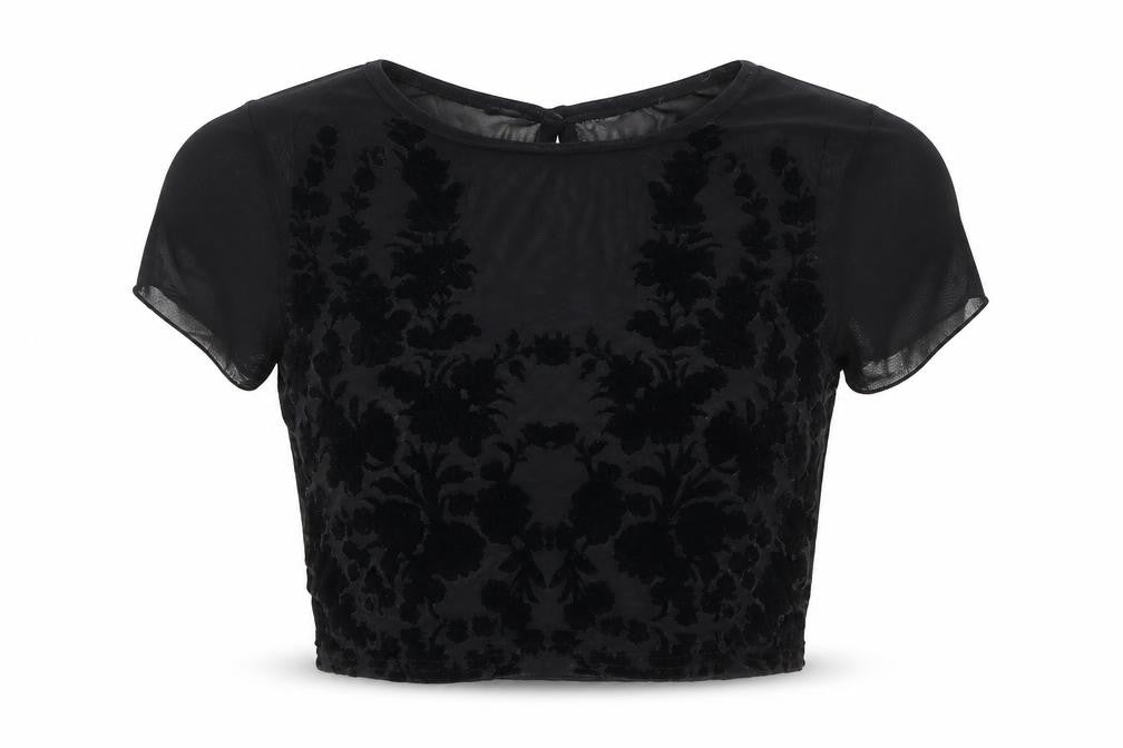 Misguided Womens Black   Basic T-Shirt Size 6