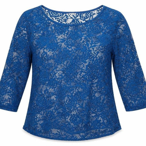 Marks and Spencer Womens Blue Floral  Basic Blouse Size 12