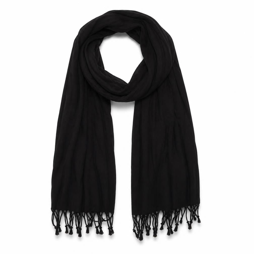 Preworn Womens Black    Shawl/Wrap