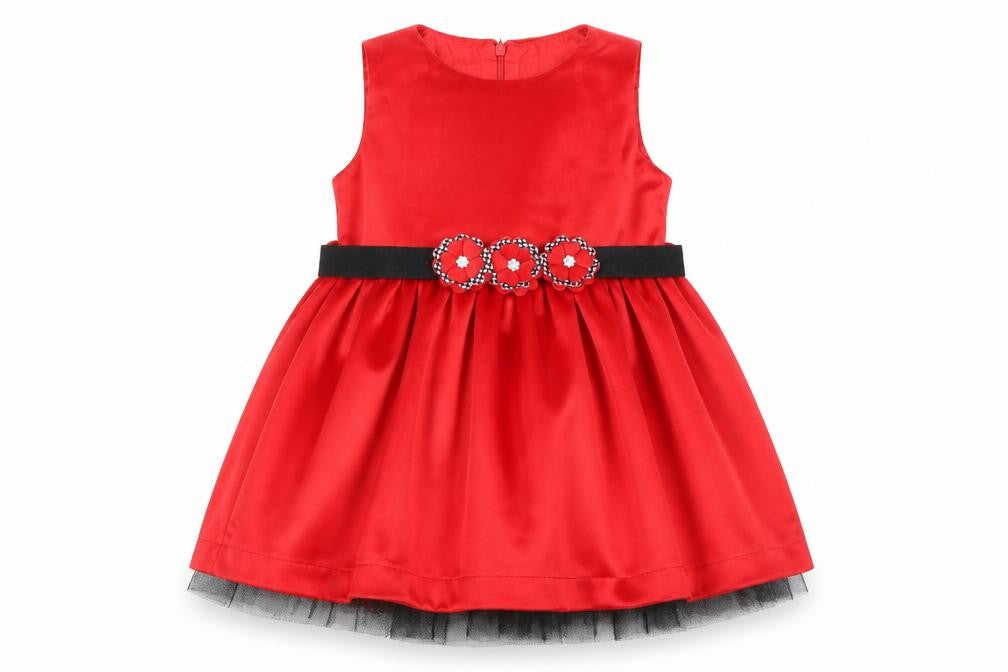 Piaza Italia Girls Red   A-Line  Size 12-18 Months