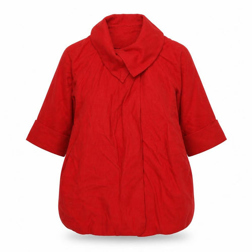 Per Una Womens Red   Jacket Coat Size 10