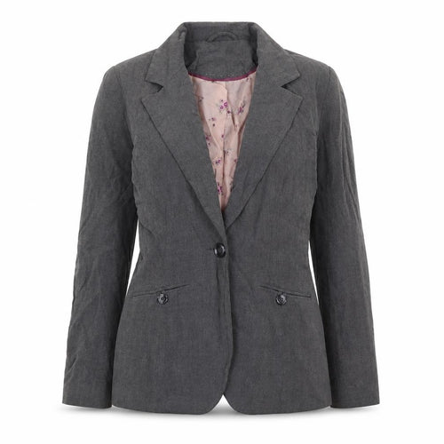 New Look Womens Grey   Jacket Suit Jacket Size 8