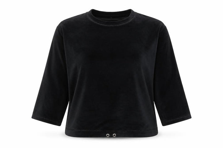 George Womens Black Top Pyjama Top Size 16