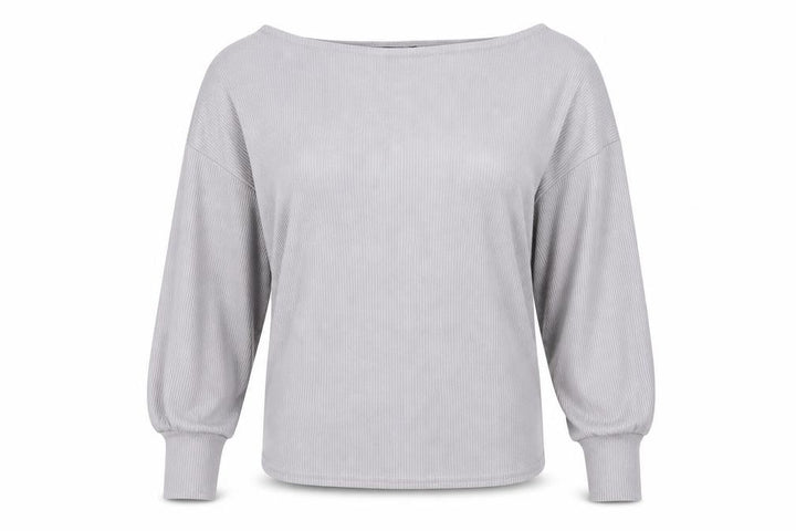 Boohoo Womens Grey   Pullover Sweatshirt Size 10