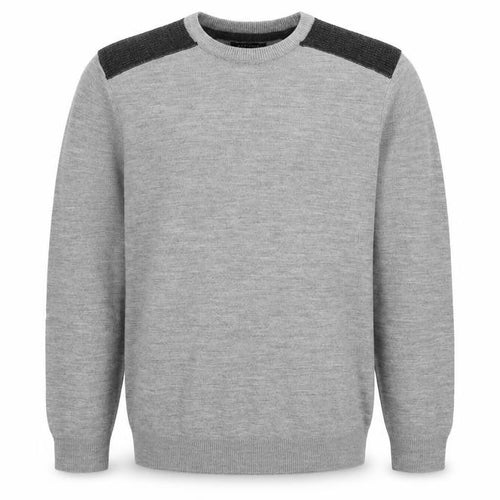 New Look Mens Grey  Knit Pullover Jumper Size M