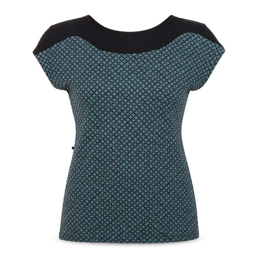 Klass Collection Womens Gold   Basic T-Shirt Size M