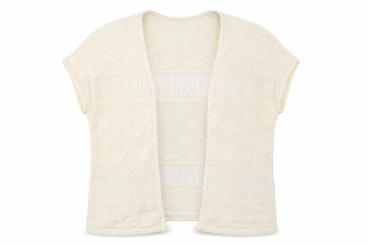 George Womens White Knit Cardigan Jumper Size L