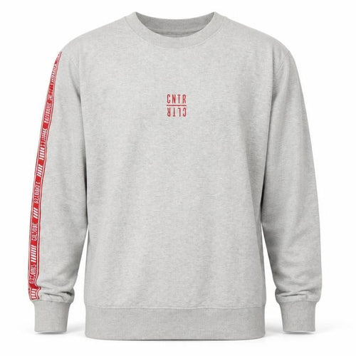Counter Culture Mens Grey  Jersey Pullover Sweatshirt Size M
