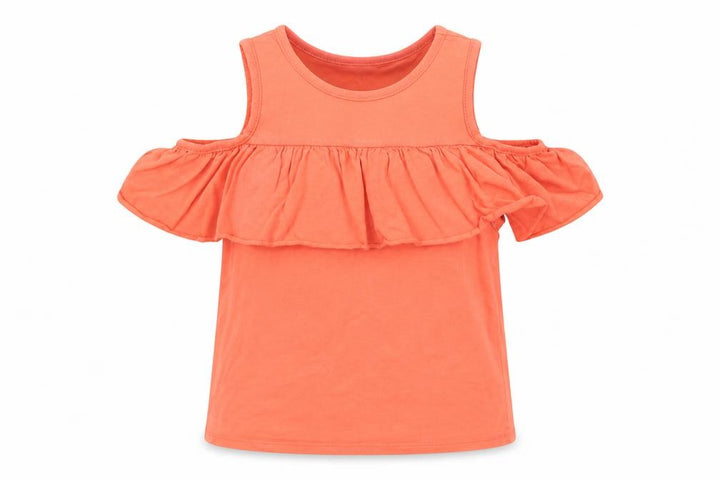 Matalan Girls Pink Basic T-Shirt Size 6 Years - Salmon Pink