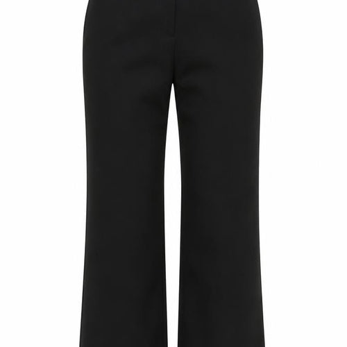 Papaya Womens Black  Rayon Trousers  Size 10 L28 in