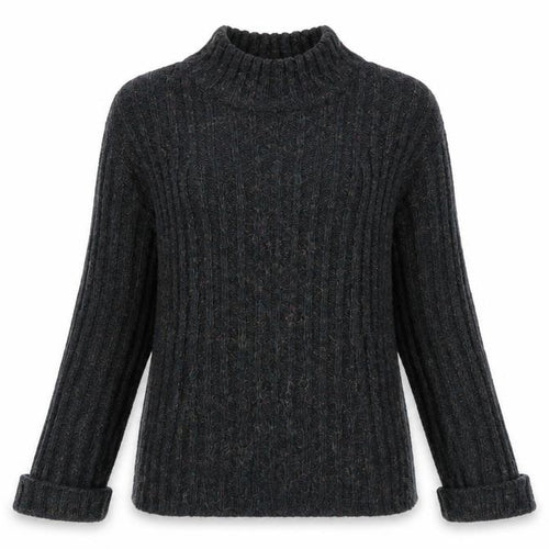 Lottie Womens Blue Striped Knit Pullover Jumper Size 12