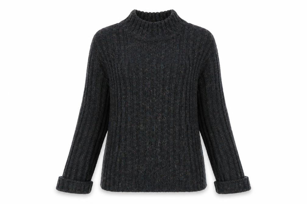 Lottie Womens Blue Striped Knit Pullover Jumper Size 12