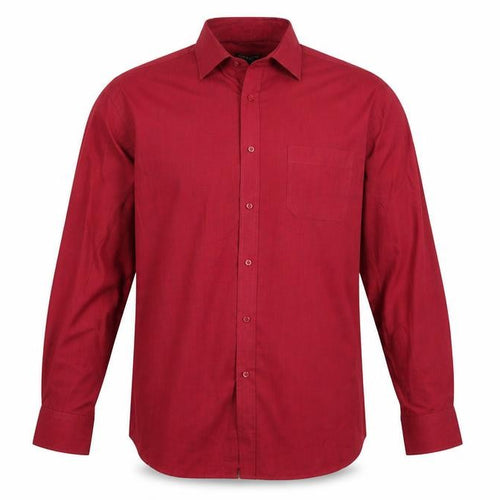 Debenhams Mens Red    Button-Up Size 17.5