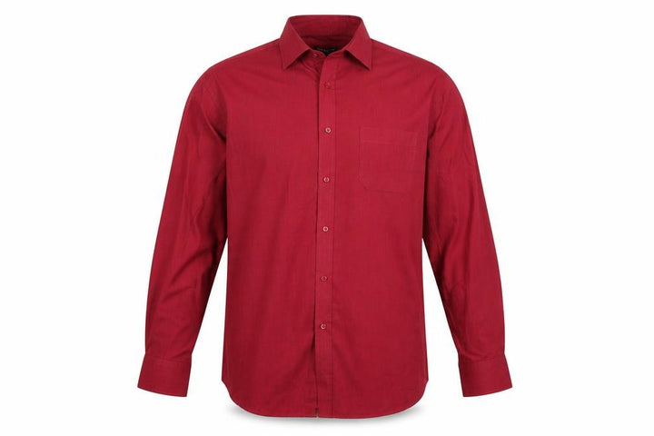 Debenhams Mens Red    Button-Up Size 17.5