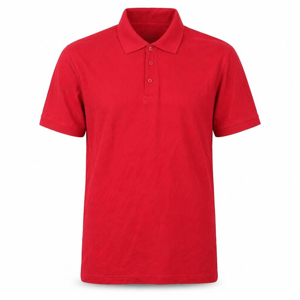George Mens Red    Polo Size L