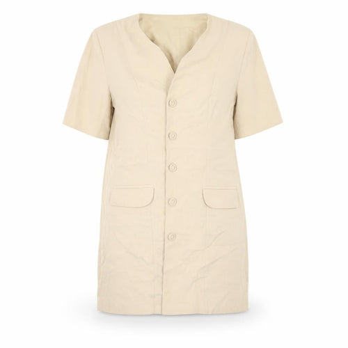 Dorothy Perkins Womens Beige   Overcoat Coat Size 12