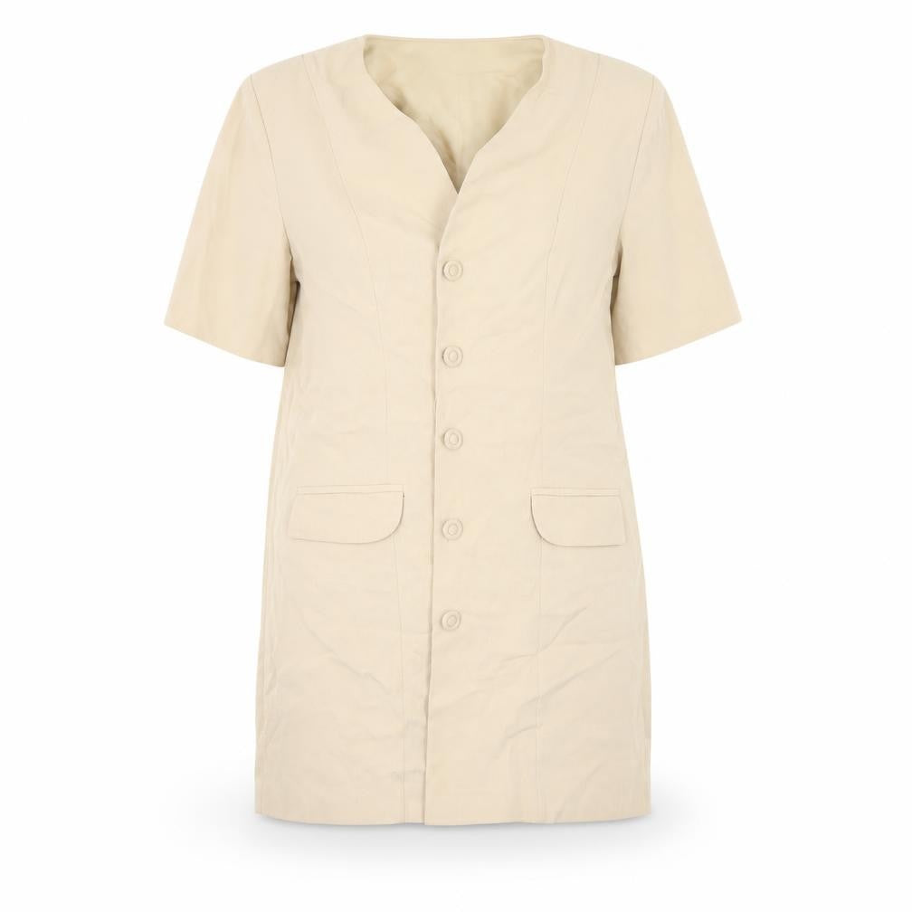 Dorothy Perkins Womens Beige   Overcoat Coat Size 12