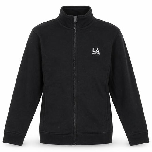 LA Gear Girls Black   Full Zip Jumper Size 13 Years