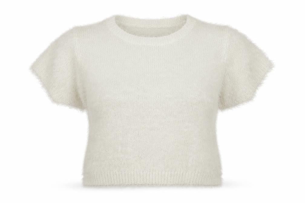 Originals Knitwear Womens White   Pullover Jumper Size L