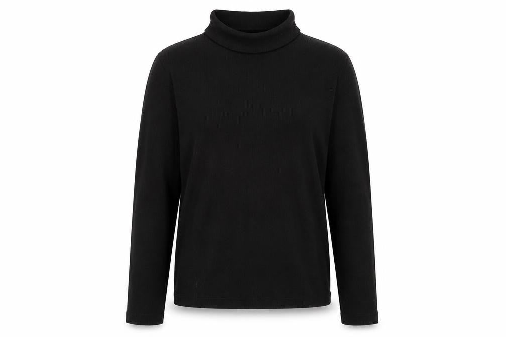 M&Co Womens Black   Pullover Sweatshirt Size 14