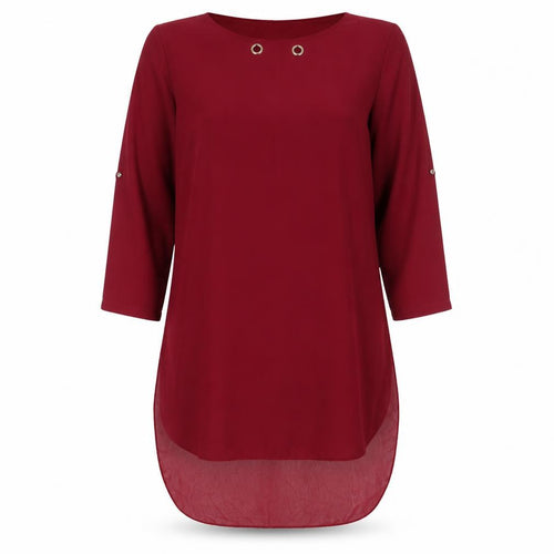 Quiz Womens Red   Basic Blouse Size L