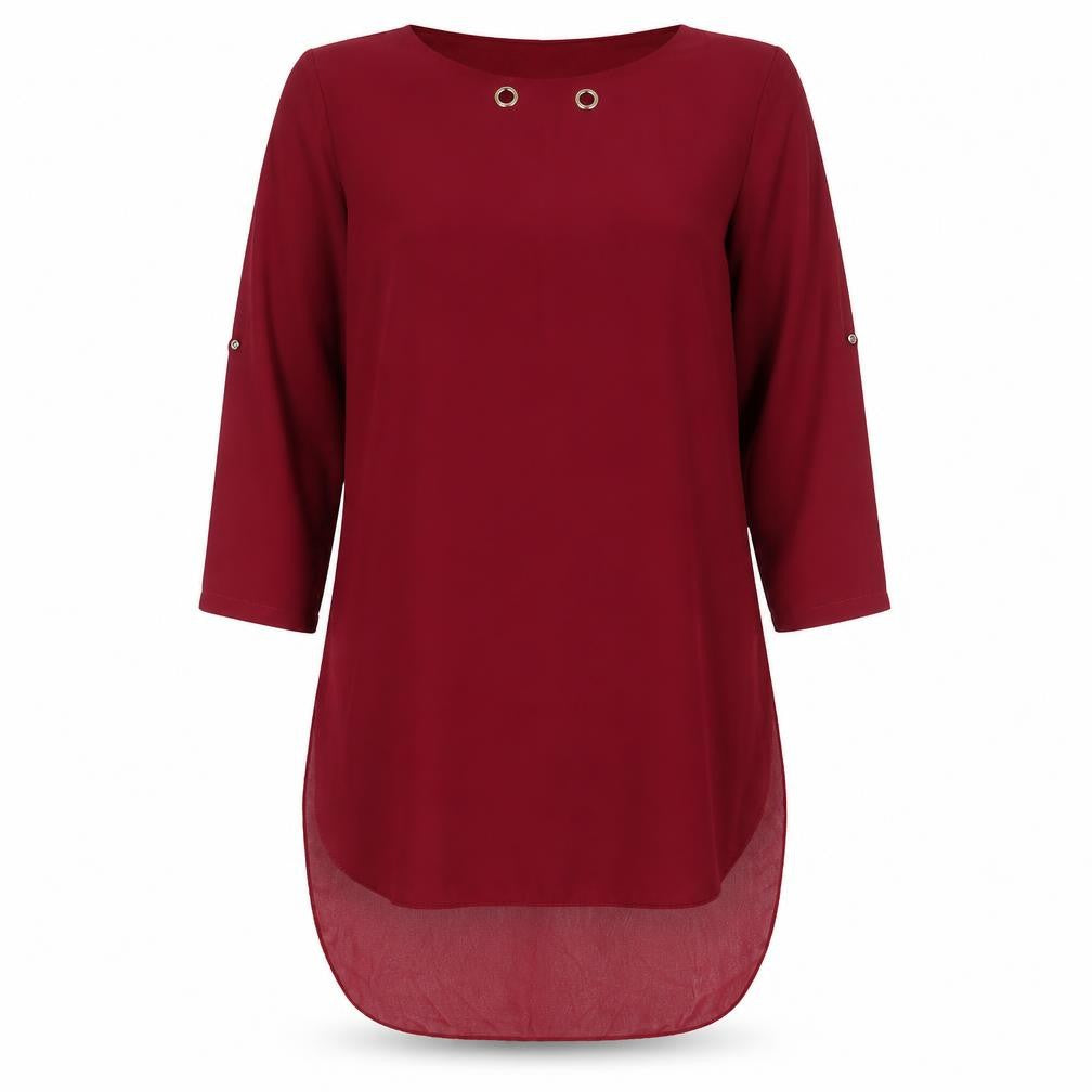 Quiz Womens Red   Basic Blouse Size L