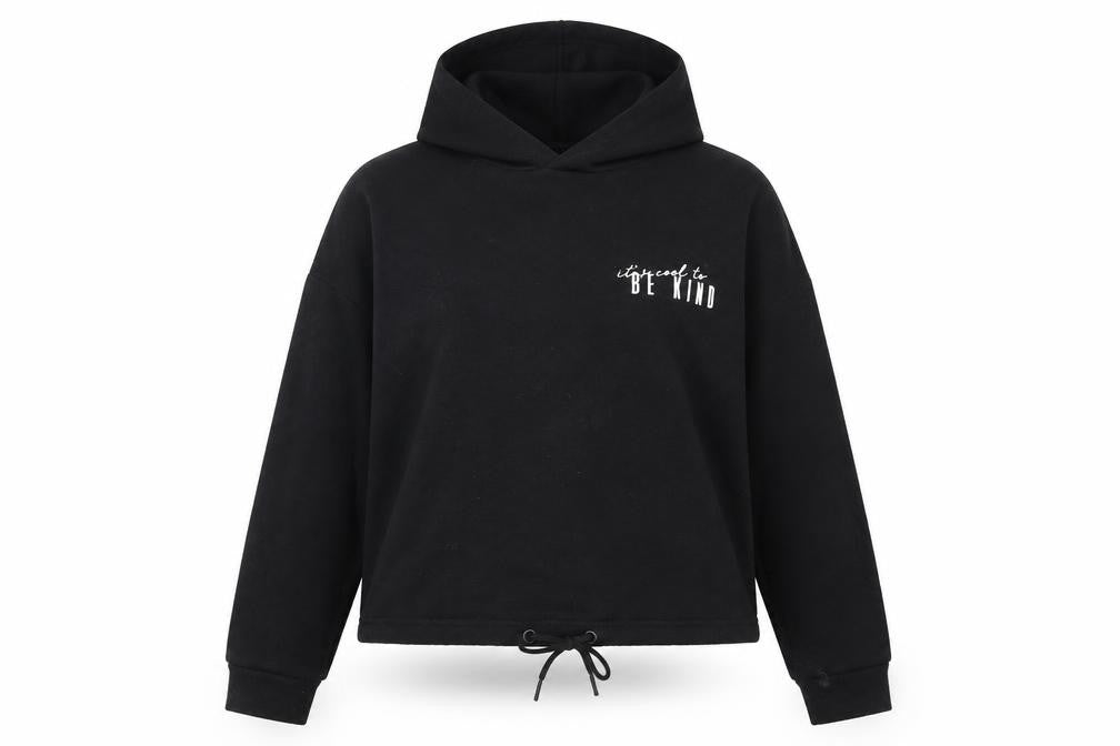 Peacocks Womens Black   Pullover Hoodie Size 8