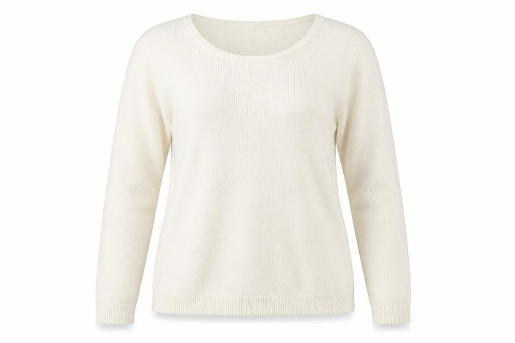 Love knitwear Womens Ivory   Pullover Jumper Size 16