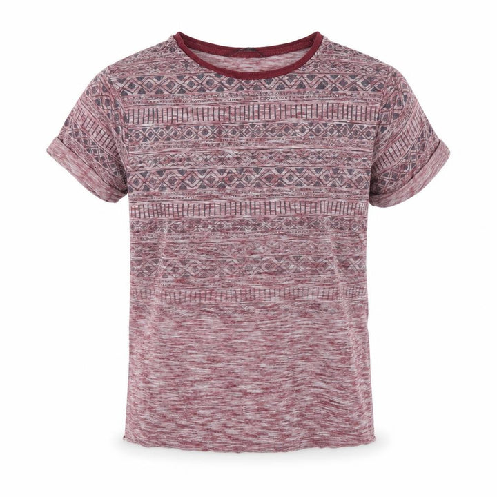 George Girls Red Basic T-Shirt Size 10-11 Years